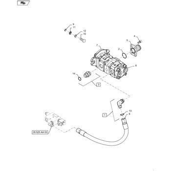 skid steer l225 hydraulic switch